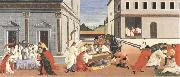 Sandro Botticelli Three miracles of St Zanobius,reviving the dead France oil painting artist